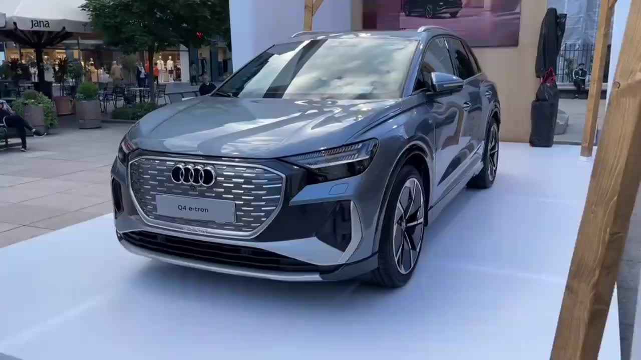 奥迪首款纯电动汽车,q4的犀利外观是我的菜