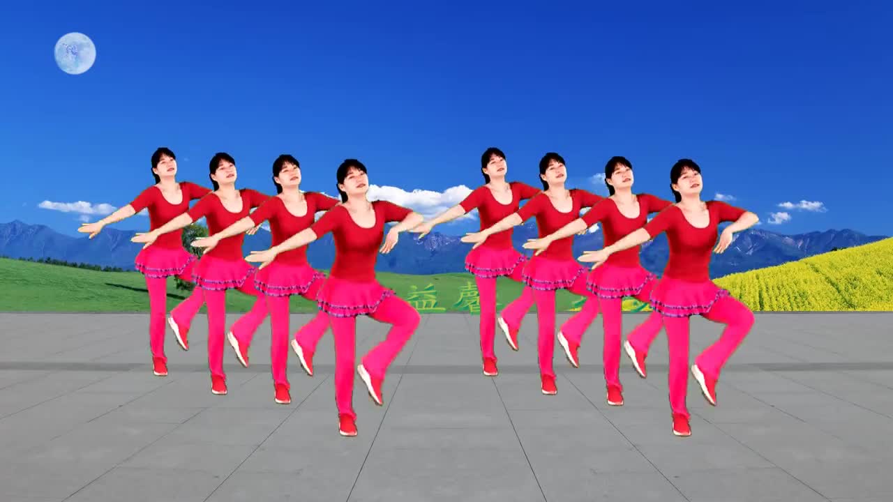 广场舞《红马鞍》甜蜜的情歌流畅的动作,带给你健身的快乐