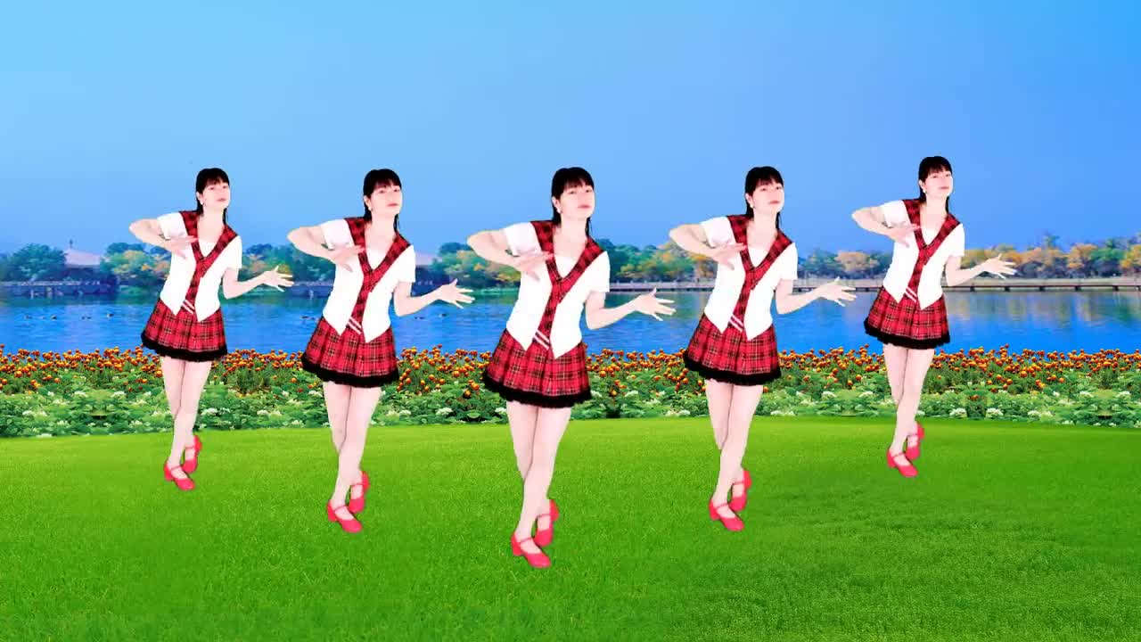 广场舞《老公赚钱老婆花》32步,活泼又好看,学起来也简单