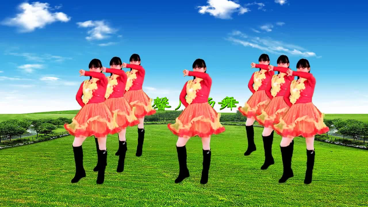 热门广场舞《美美哒》歌美舞也美,你美我也美,天天开心美美美