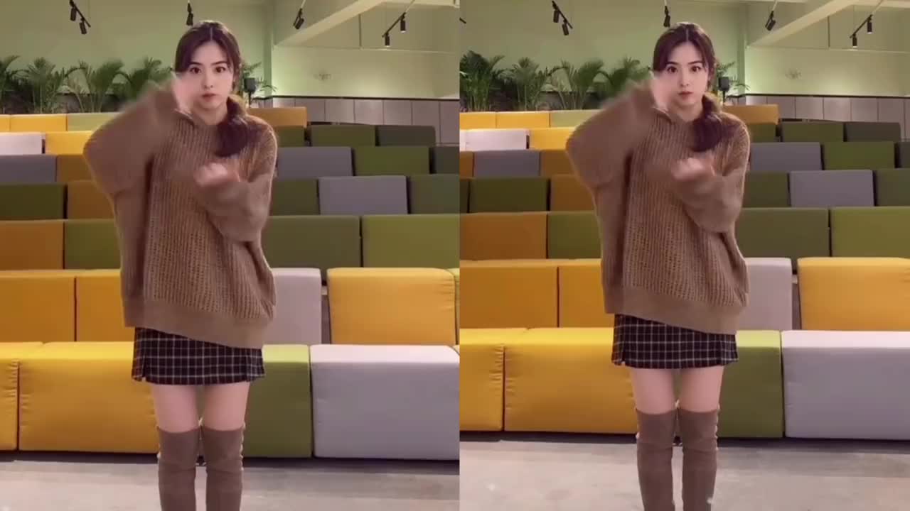 螃蟹舞还没学会,张含韵就又把狐狸舞给跳火了,可爱舞蹈美到爆