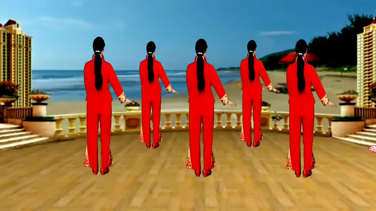 广场舞《爷爷奶奶和我们》中老年喜爱的秧歌步,喜庆好看,有分解