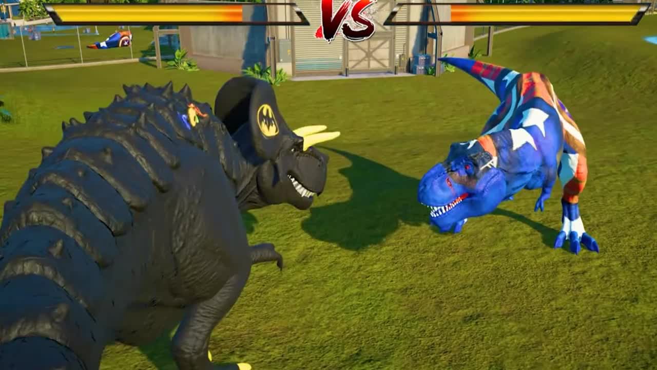 侏罗纪世界:长得标致就是厉害,居然挑战哥斯拉 为您推荐: 霸王龙是