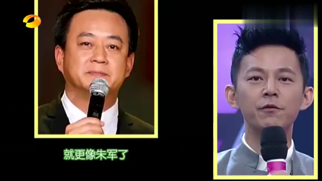 何炅穿中山装似朱军,调侃带谢娜上春晚,海涛笑坏了