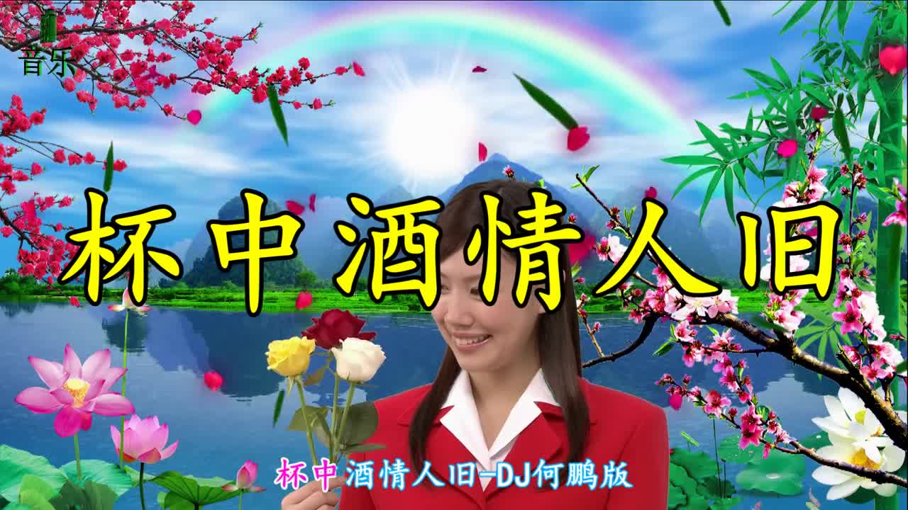 dj情歌《杯中酒情人旧》,好听极了!百听不厌!