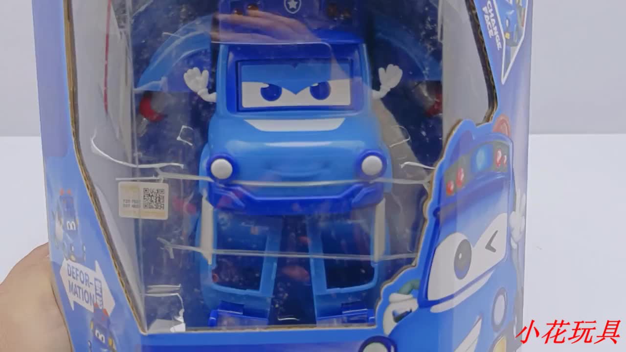 警长歌德百变校巴玩具开箱警车