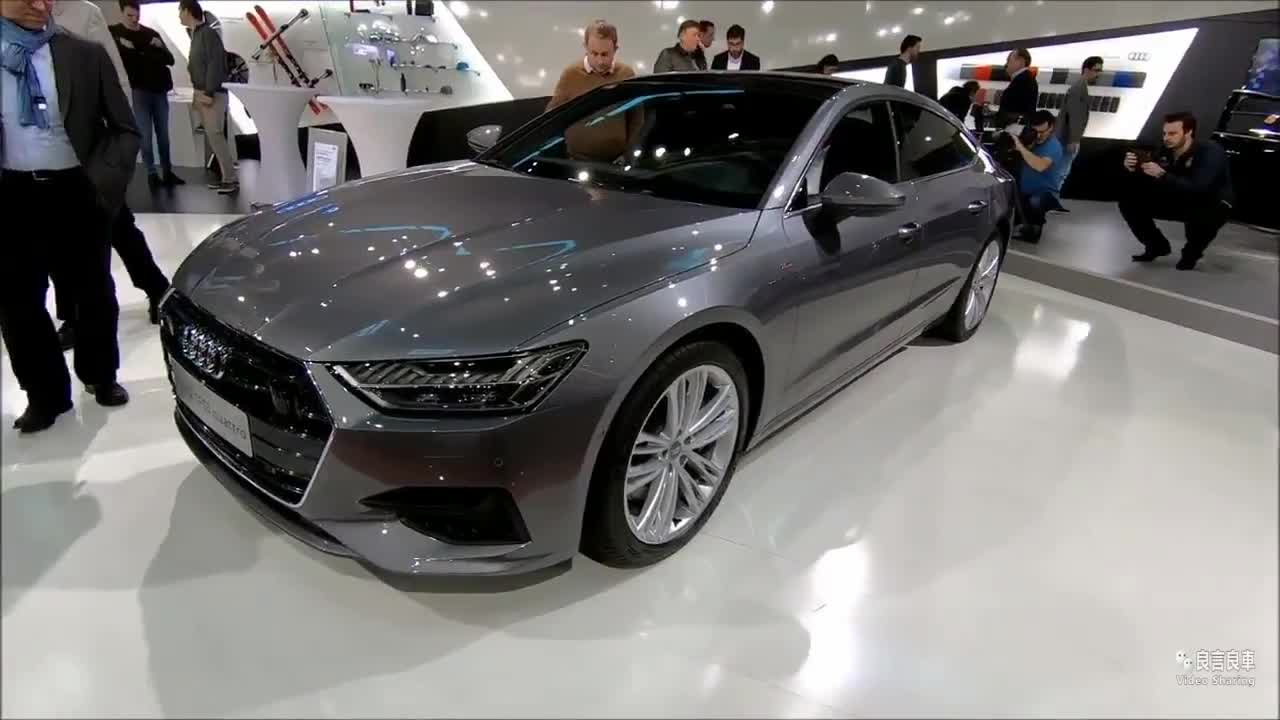 近赏奥迪a755tfsiquattrosline实车