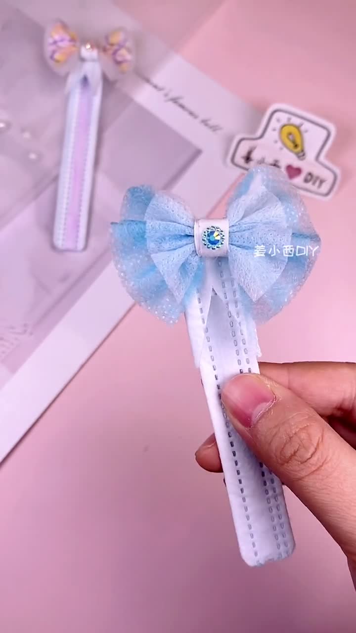 旧口罩消完毒做成书签他不香吗