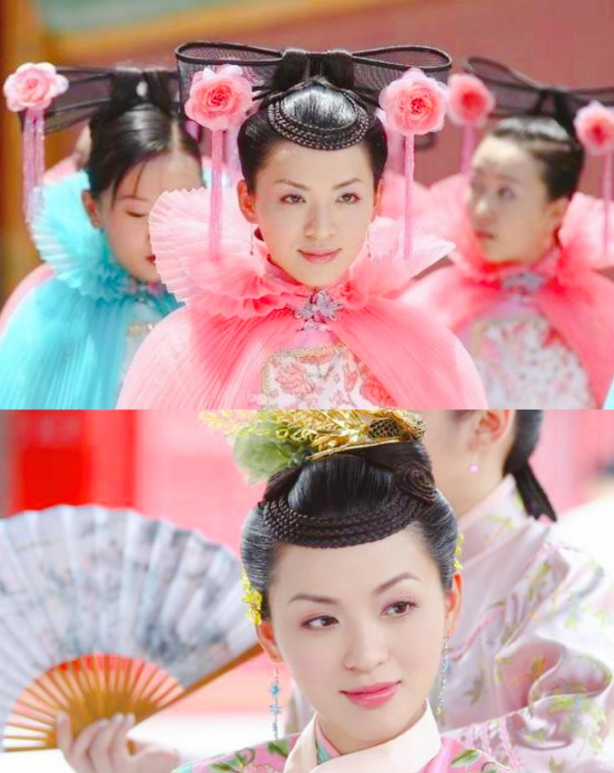 大清后宫中十美胡静陈秀丽霍思燕伊能静傅艺伟