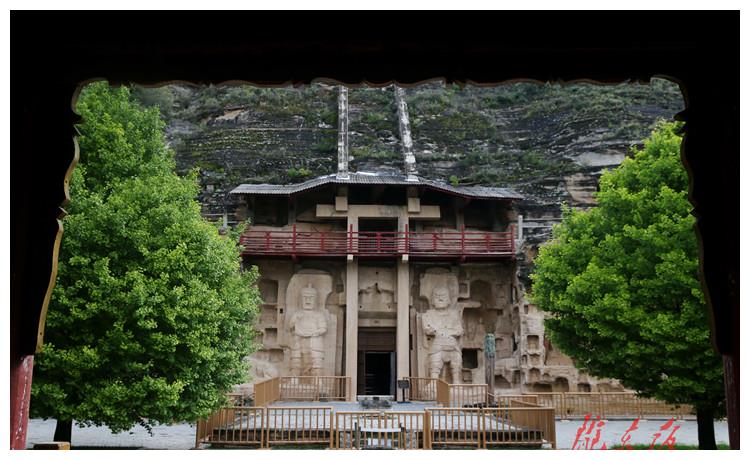 庆阳北石窟景区秋景宜人|庆阳|北石窟寺|胜景|北石窟|西峰区