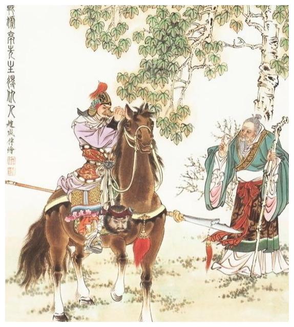 三国故事国画选赵子龙力斩五将单骑救主诸葛亮安居平五路