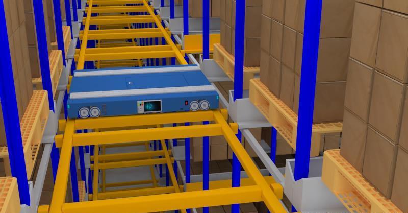 恒力达仓储货架厂家四向穿梭车货架的操作流程