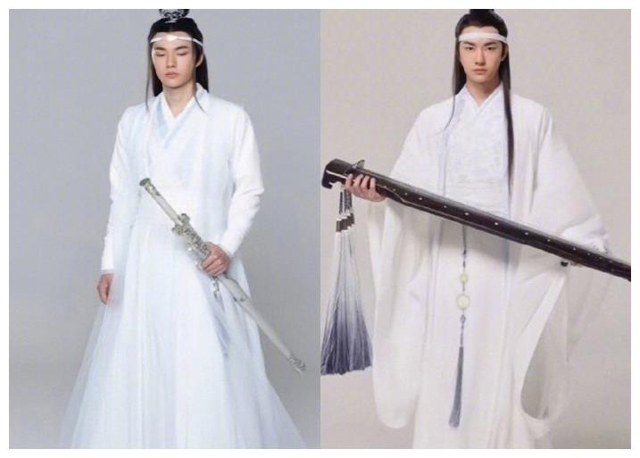 陈情令蓝忘机魏无羡初始定妆照王一博变书生儒雅气质爆棚