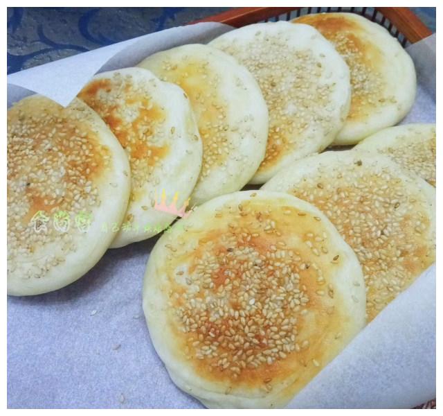 芝麻发面烙饼,方便快捷,松软好吃