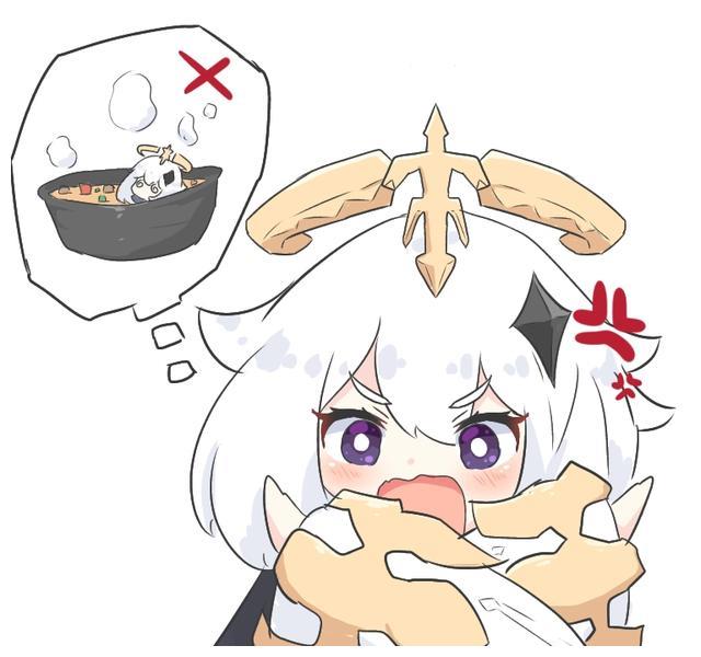 原神论应急食物派蒙的十种烹饪方法趁她还没发现赶紧加柴炖掉