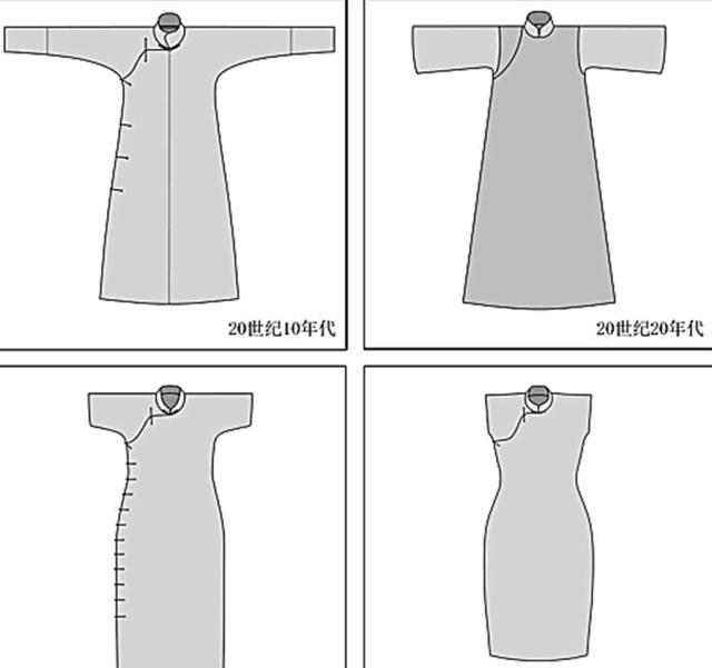 民国时期知性女子最爱穿的衣服,袖子开始很长,逐渐变短!