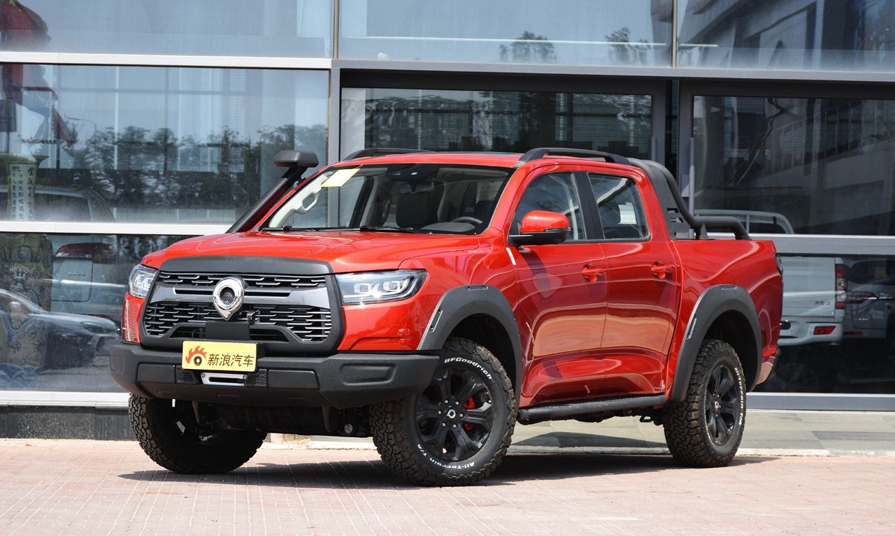 2020款长城炮越野版2.0t自动汽油四驱限量版