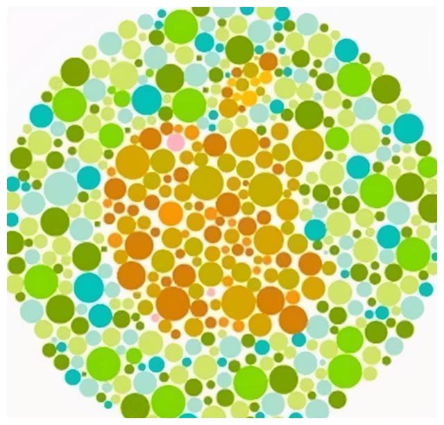 最高难度的4张色盲测试图全部识别都是大神你能认出几个