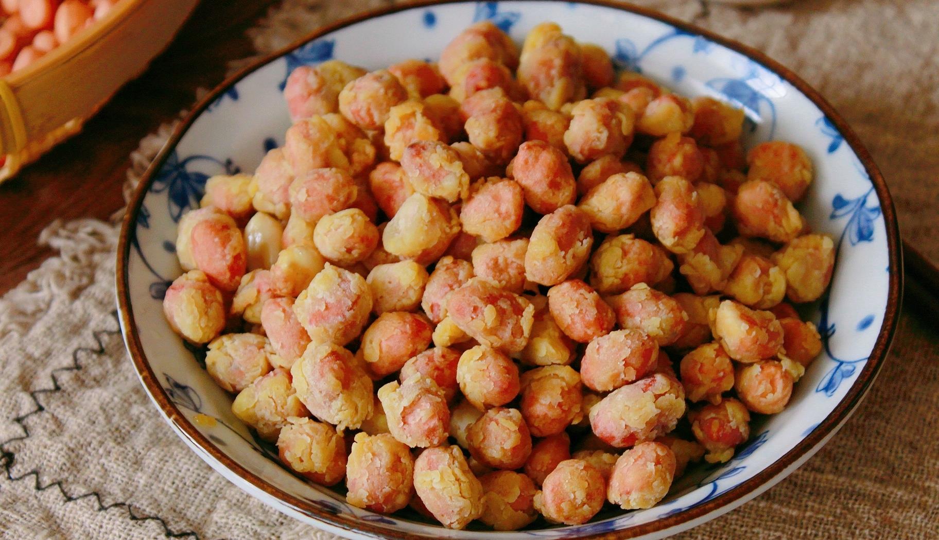 蛋酥花生米的做法一个鸡蛋一碗面粉好吃好做一口一个真是香