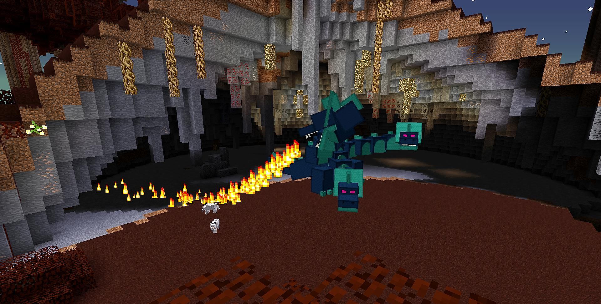 我的世界:"暮色森林"之九头龙许德拉攻略_高清图集_新浪网