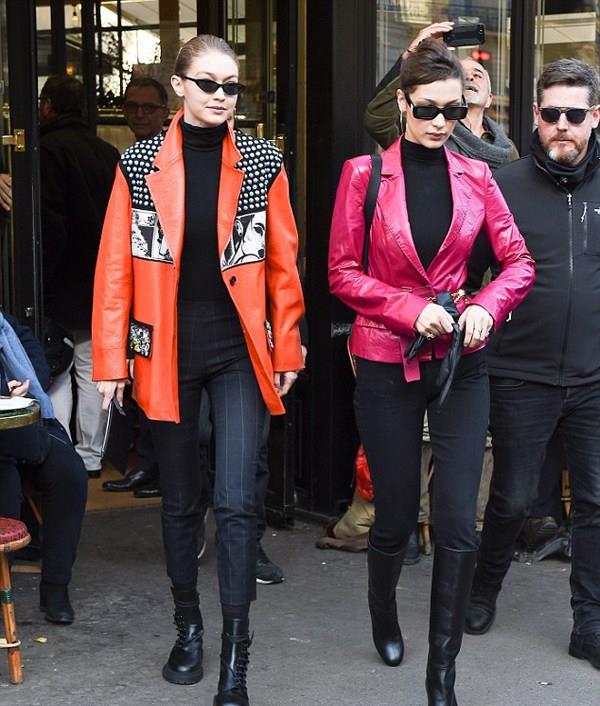 贝拉·哈迪德(bella hadid)吉吉·哈迪德(gigi hadid)不可否认的时髦