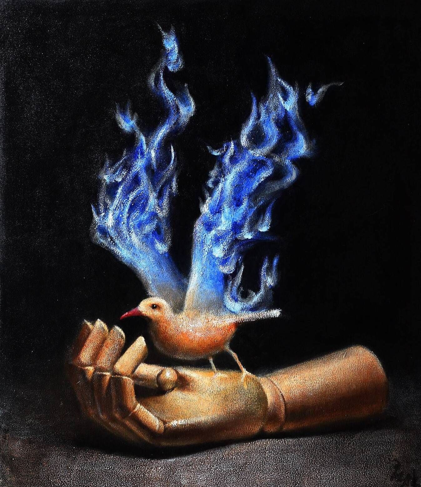 70后独立艺术家应炜的创意油画作品欣赏