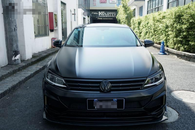 大众凌渡改色陶瓷黑 运动范儿也能成黑武士