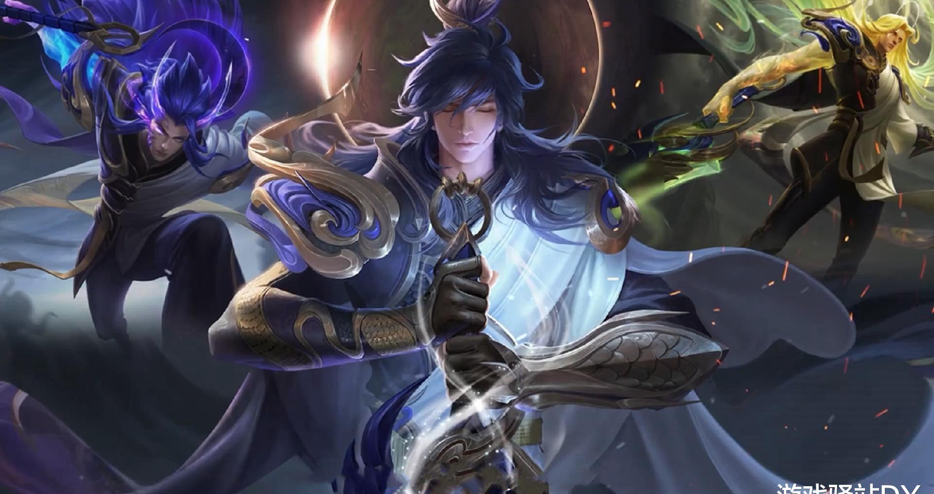 王者荣耀李信世冠皮肤模型实战展示三套回城特效燃爆了