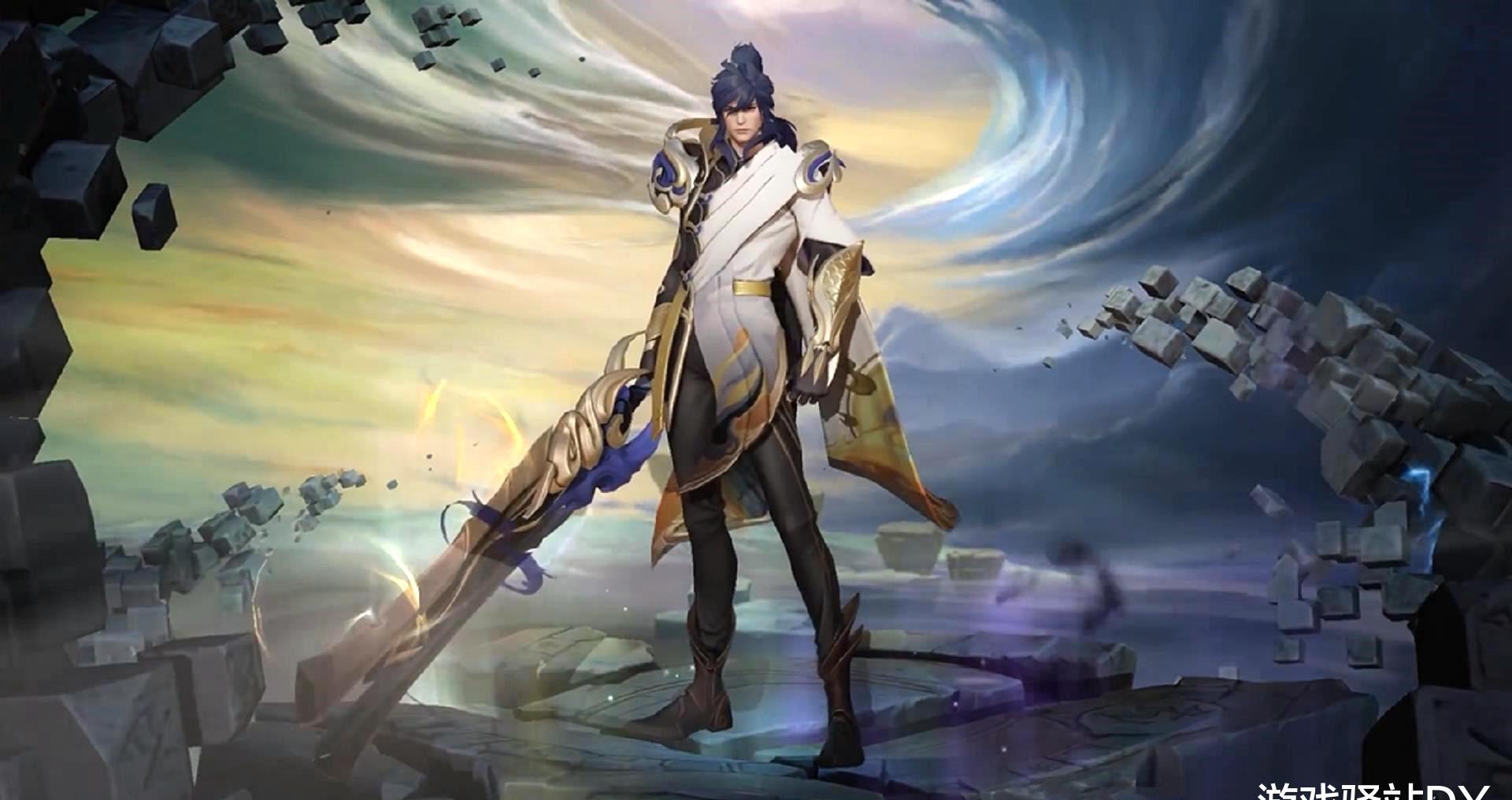 王者荣耀李信世冠皮肤模型实战展示三套回城特效燃爆了