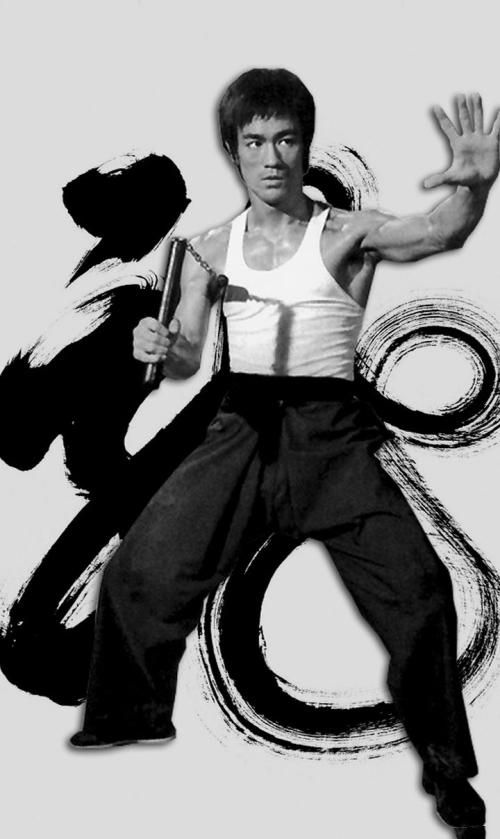 李小龙最酷的一组照片,任何一张都能让你多看几眼_高清图集_新浪网