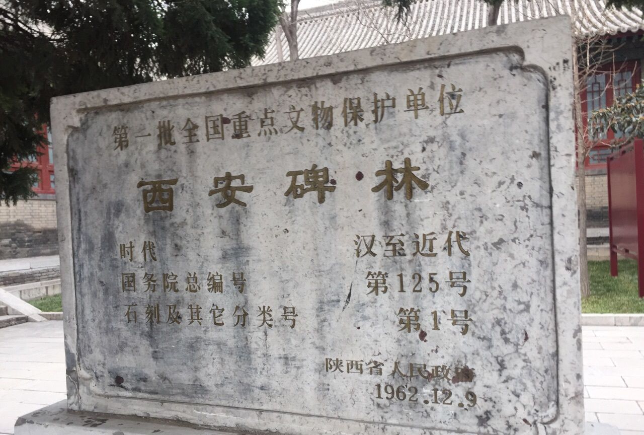 大夏石马，玄宗的石台孝经，历史传承，西安碑林博物馆