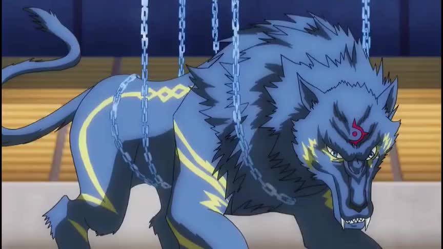 莫凡第一次召唤,召唤出血统很优质的幽狼兽,吓到了老师们!