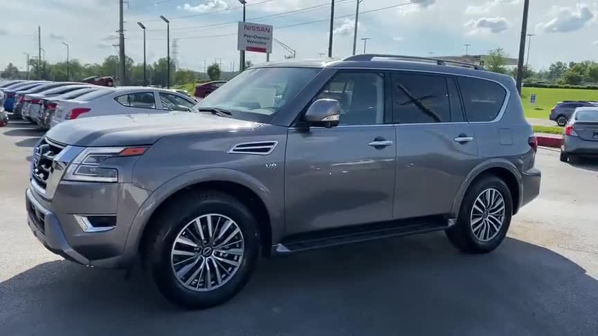 2021款日产途乐,实车外观内饰展示,太霸气了!