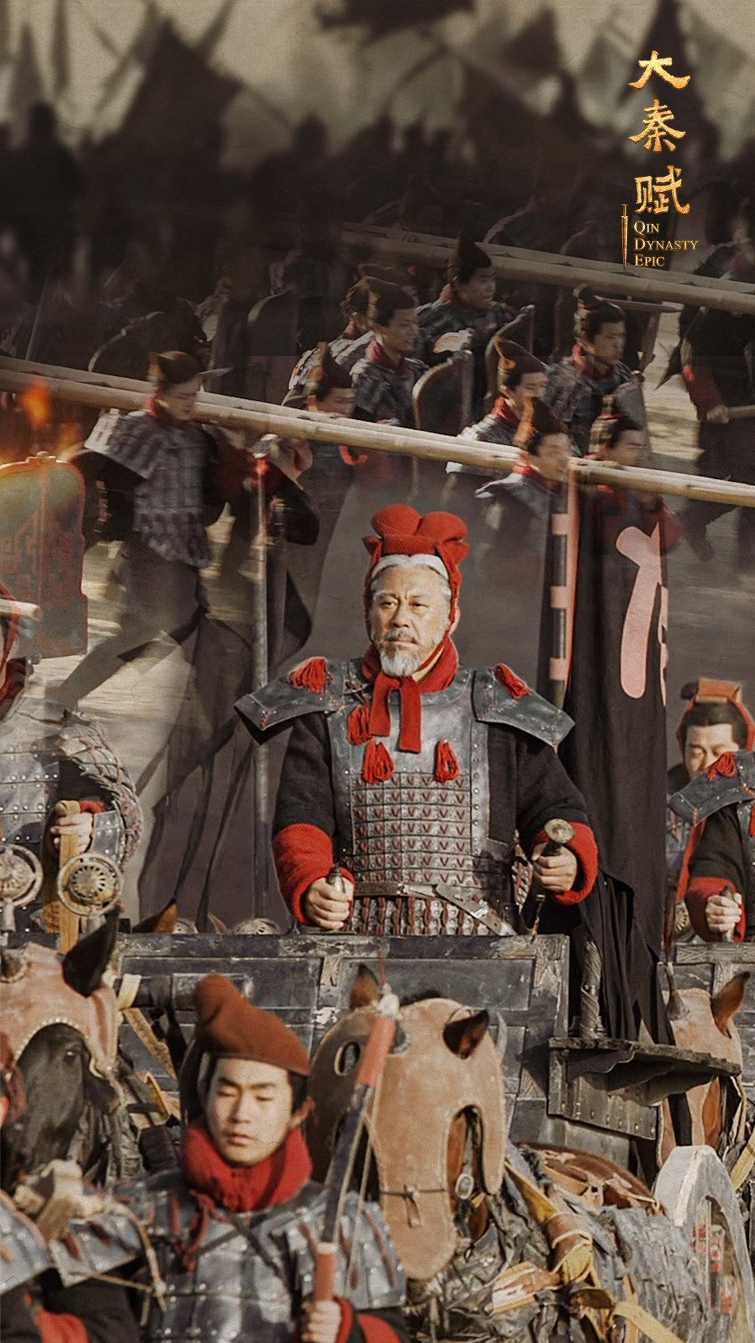 《大秦赋》宏大的战争场景,效果很震撼