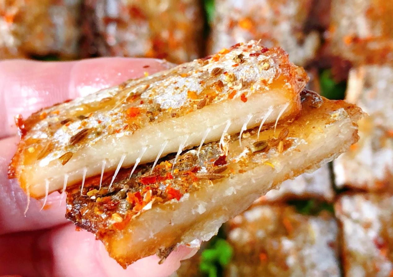 孜然烤带鱼,鲜香美味没有腥味,在家也能做出饭店的味道_高清图集_新浪