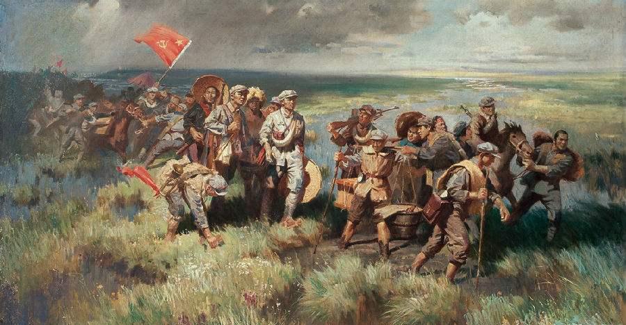 长征路上,陈赓问了小红军一件事,不一会儿大呼:自己上当了