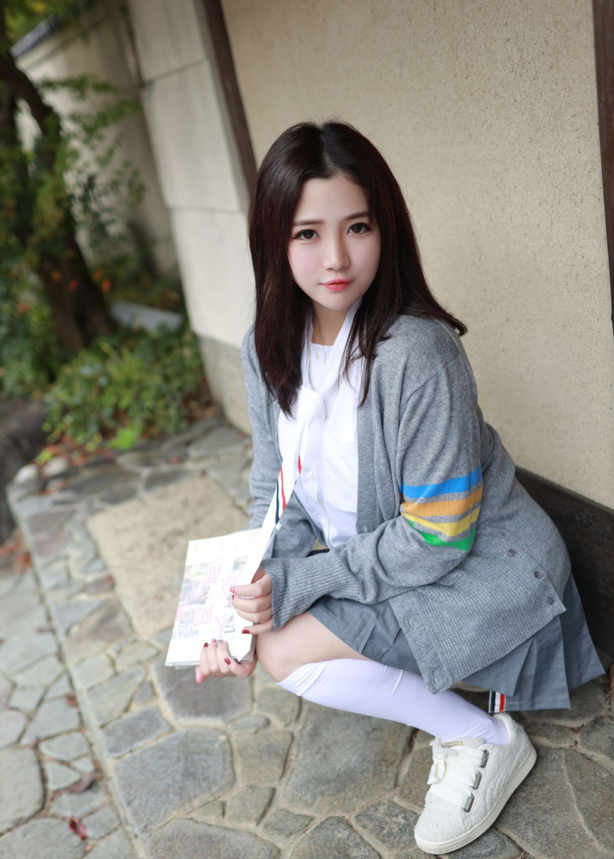 恩率babe(别名:徐cake、徐嘉乐),日本旅拍第一套写真发布