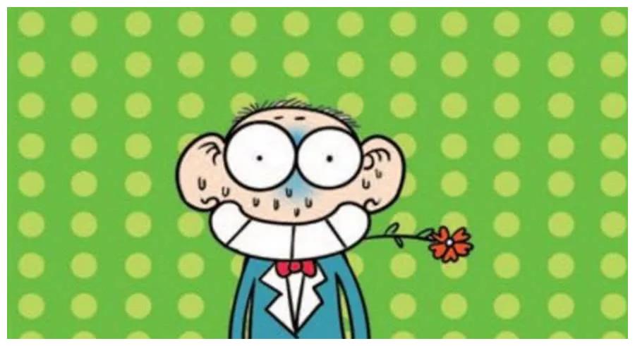 爆笑呆头约网友见面心想肯定是个大美人