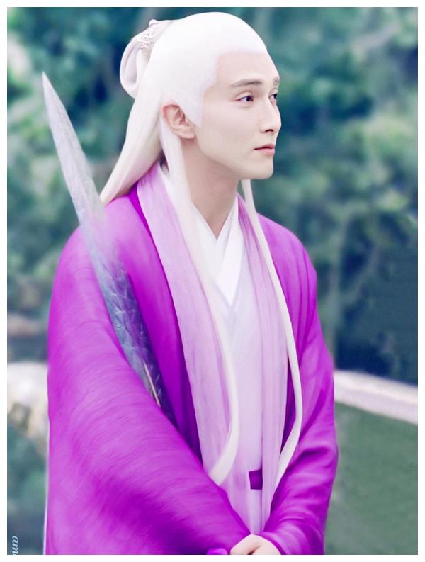 华丽丽的7大紫衣古装美男躲开东华逃过陆绎却被林平之惊艳