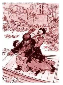 石达开总攻湘军水营,火烧湘军战船100多艘,曾国藩坐船被俘,后来他硬着