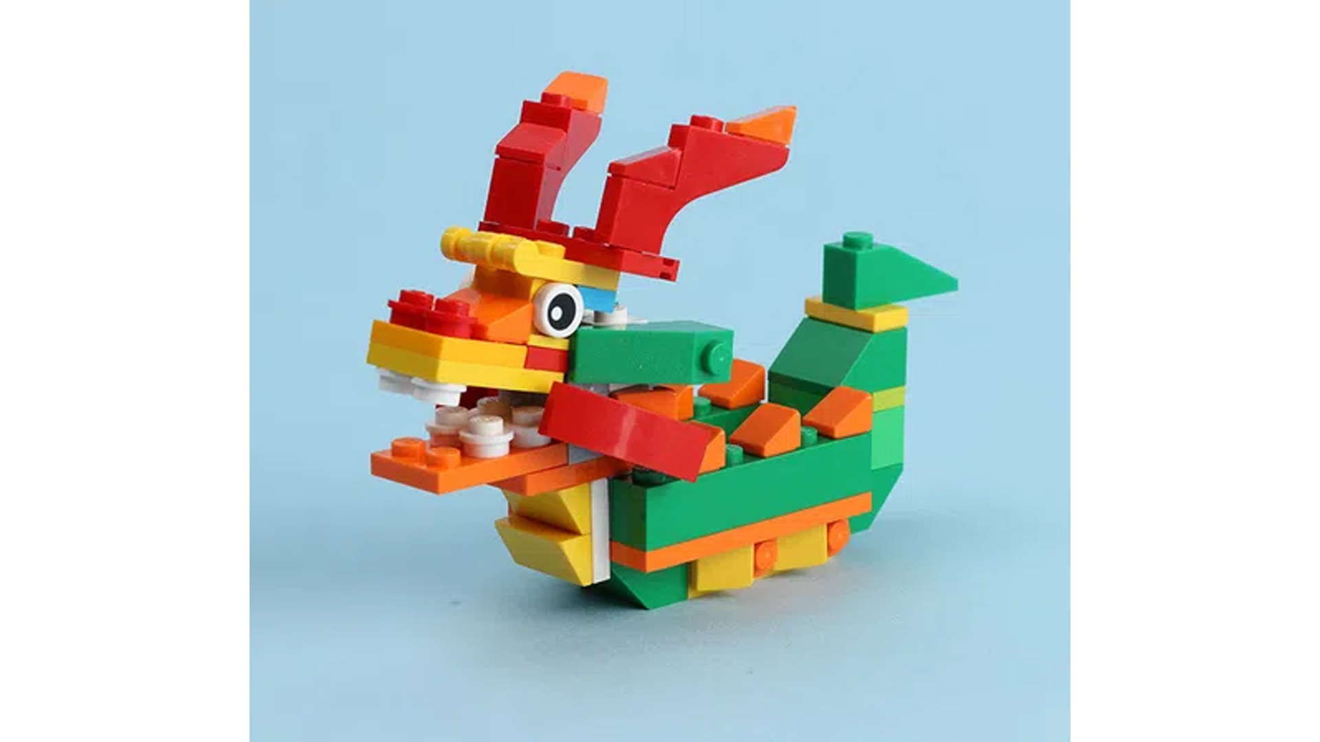 乐高里的创意春节用积木传递中国文化