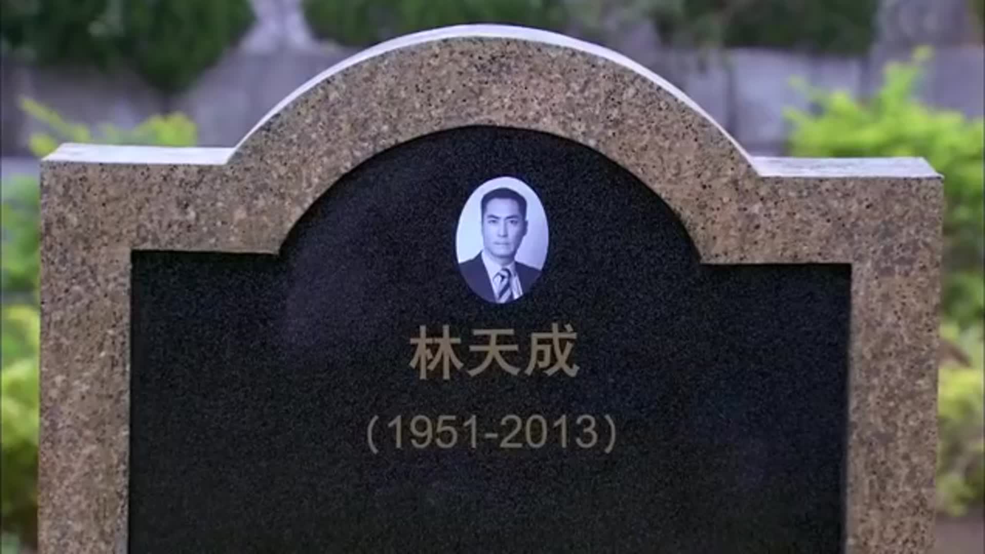 因为爱情:林天成去世,多美在坟前立下誓言,找出真相为父亲报