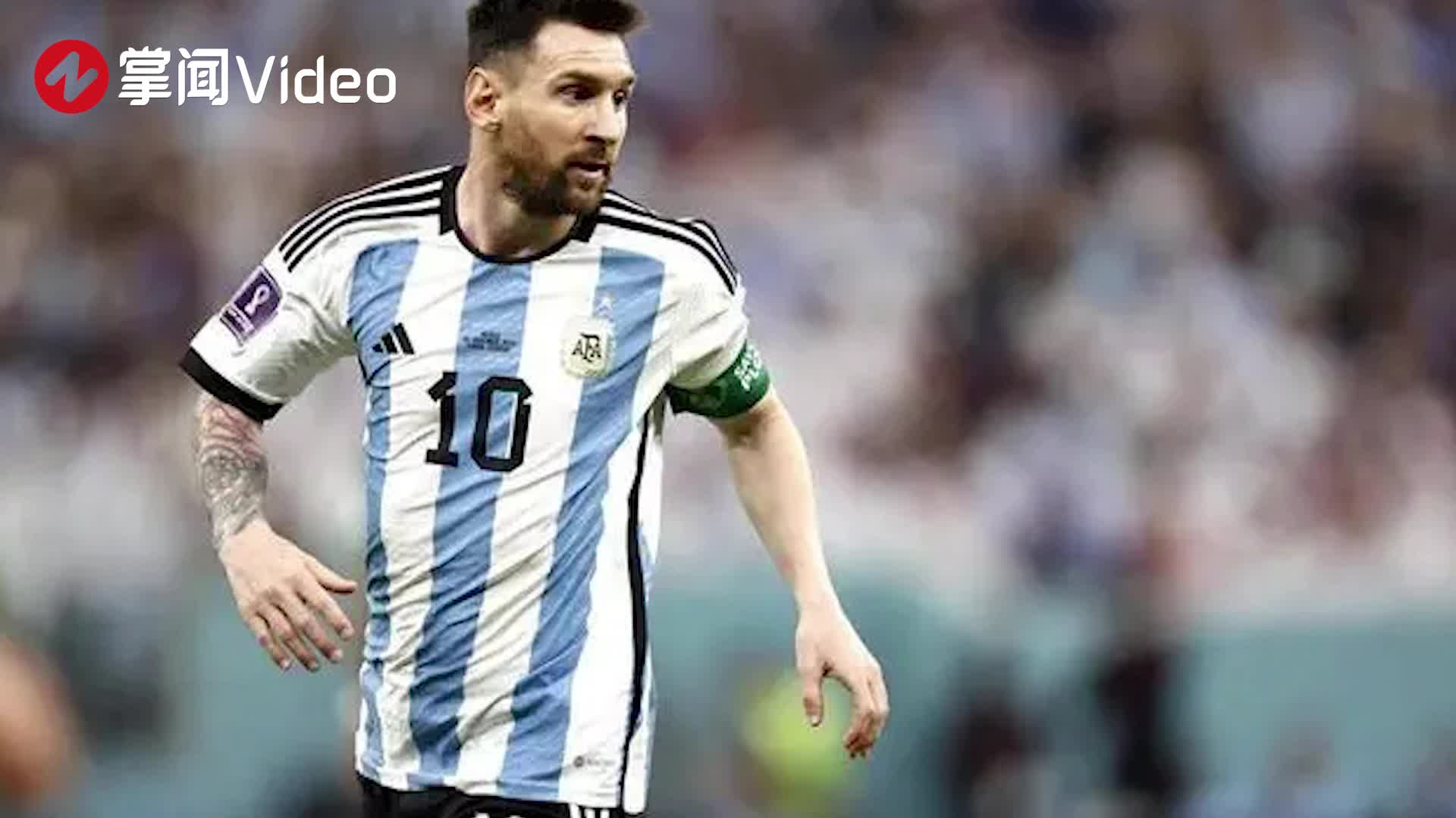 梅西成阿根廷世界杯最佳射手 十粒进球并列现役第一_点球_决赛_命中