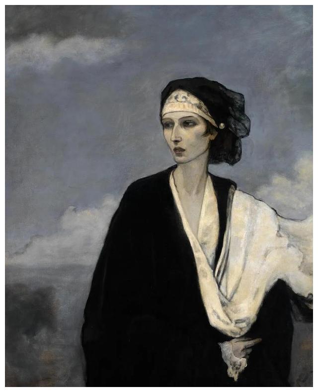 女性变装肖像 她的画早在一百年前就开始玩儿了 巴尼 布鲁克斯 女性 新浪新闻