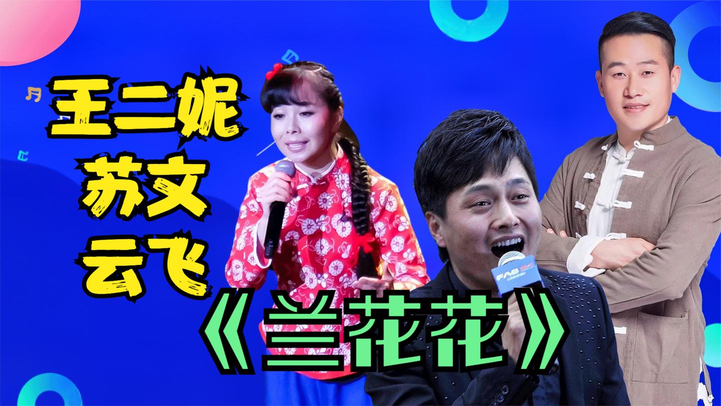 王二妮云飞苏文唱民歌兰花花苏文嗓门真好听陕北土味十足