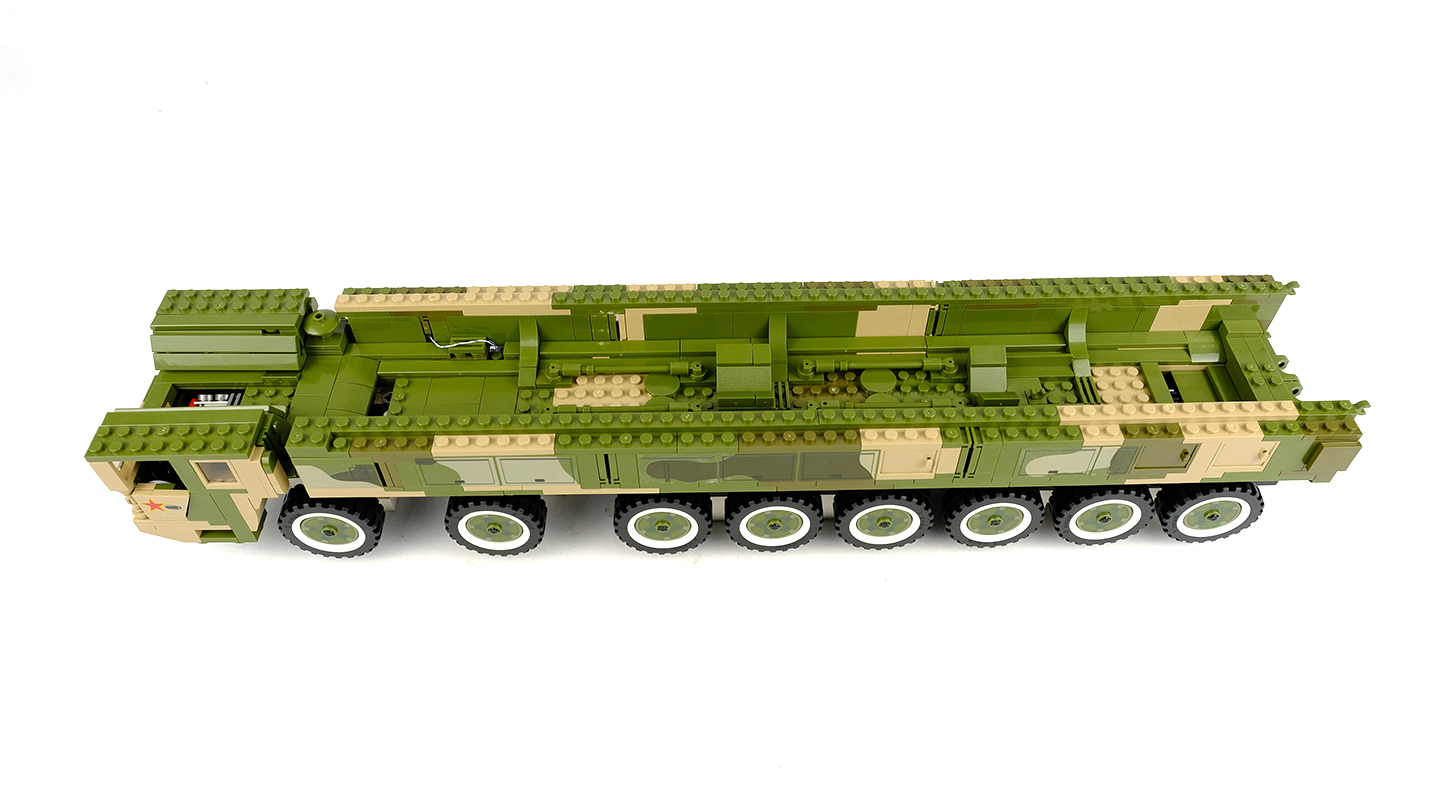 用1600片零件打造国之重器,森宝积木出品的df-41表现如何呢?