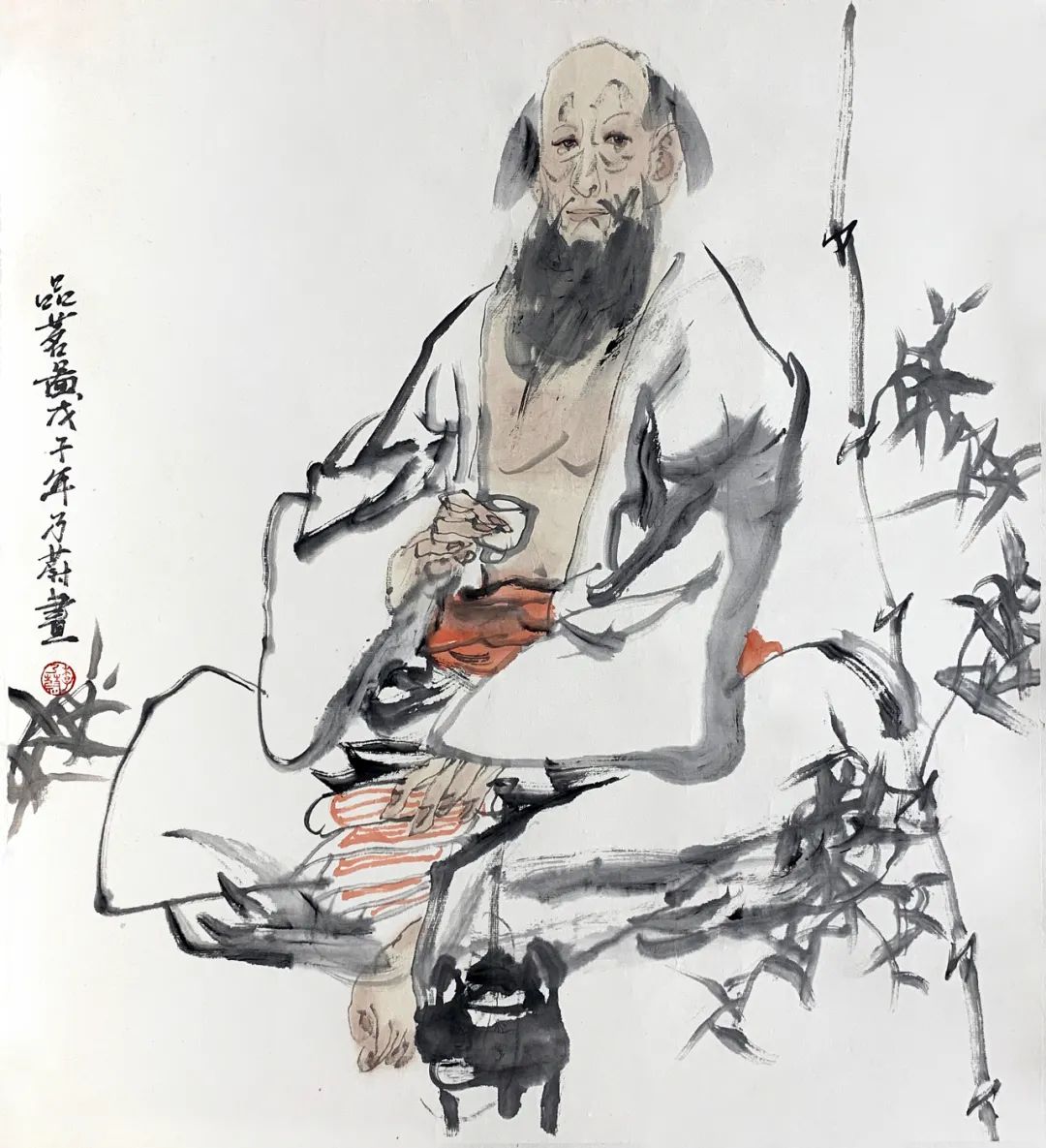 硕果献华诞李乃蔚意笔人物画展