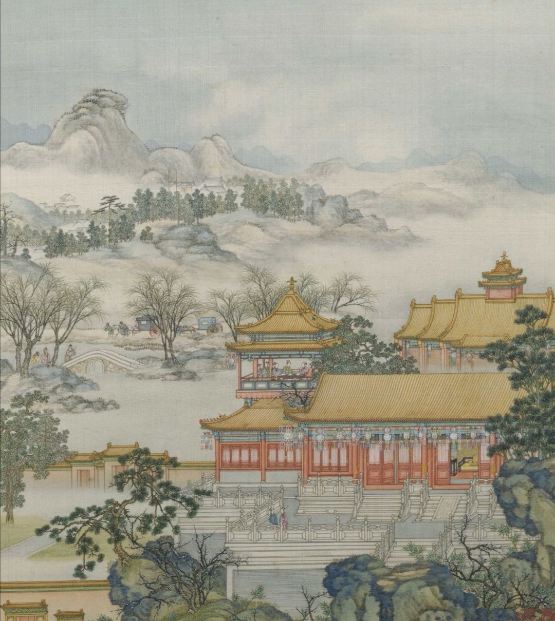 清代画家陈枚《山水楼阁图册》赏析_高清图集_新浪网