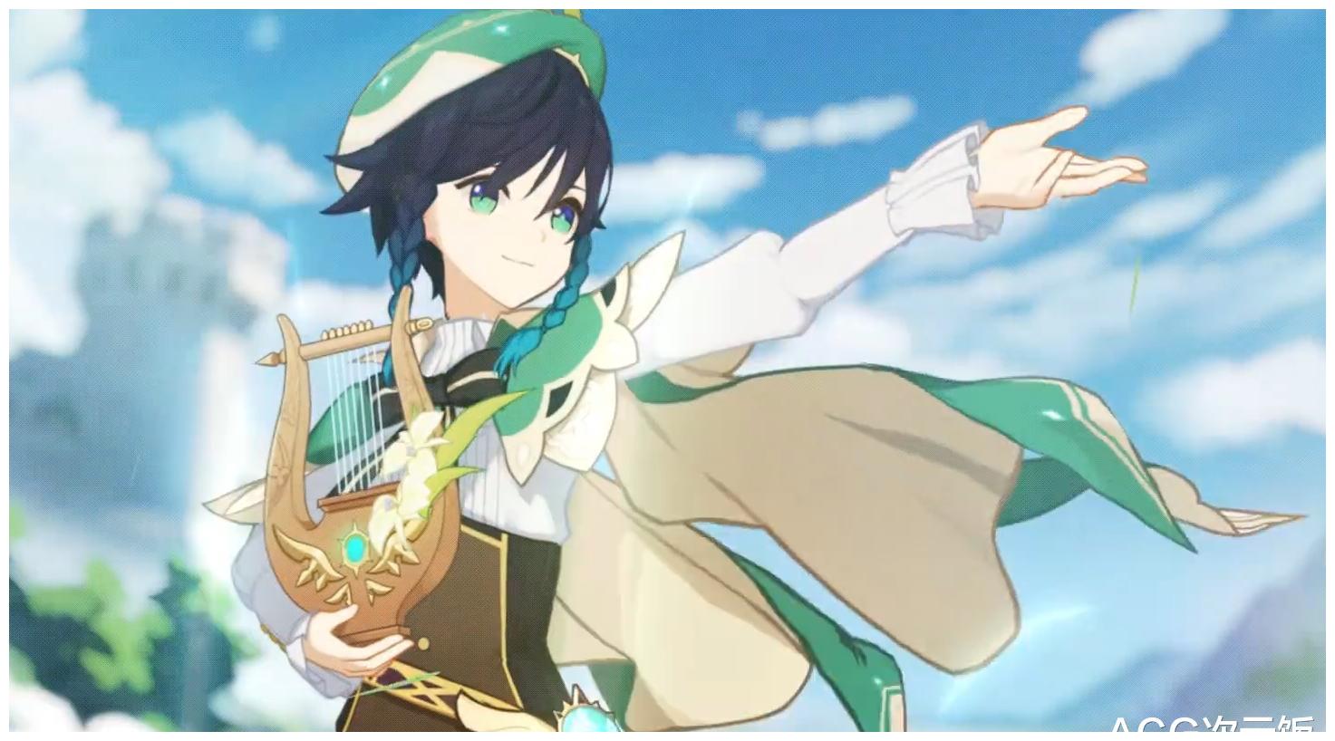 原神玩家玩cos还不够,穿着温迪服装参加运动会,还跑了第一名