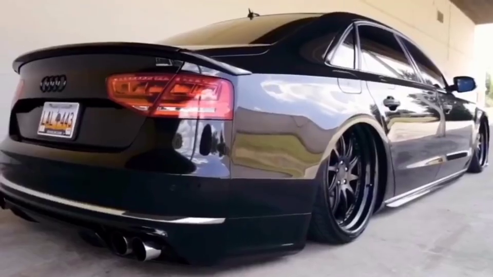 2020改装:这奥迪真是十足的西装暴徒感呀,太帅了